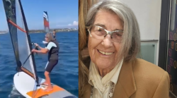 Mariuccia Rivano, chi è la nonna sprint ospite a Sabato in diretta: la passione per gli sport, il record di windsurfista più anziana, il giovane marito 