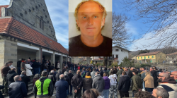 Folla e commozione per l'addio all'operaio di 54 anni morto sul lavoro nel cantiere comunale