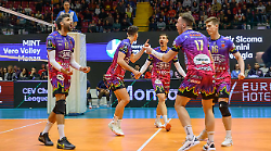 Buona la prima per la Sir: Monza ko, l'andata dei quarti di Champions è di Perugia