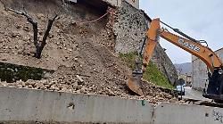 Crollo a Vallo di Nera, ulteriori verifiche sulle mura