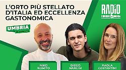 Umbria in diretta - puntata lunedì 17 marzo: ospiti Diego Narcisi de La Clarice e Niko Romito del Reale