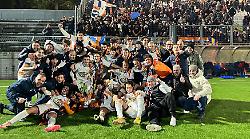 La Sansovino soffre poi ai rigori vince la coppa di Promozione: il cielo sopra Firenze è aranciobleu