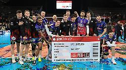 Missione compiuta Sir, batte Monza in 4 set e vola alla Final four