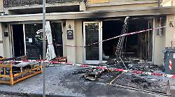 Foligno, Narghilé bar divorato dalle fiamme: ipotesi dolo