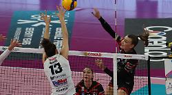 Peccato Bartoccini Mc Restauri, Chieri vince 3-0 a Perugia: Europa più lontana
