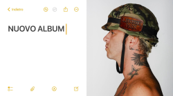 Salmo annuncia il nuovo album con una nota IPhone. Quando esce? Mistero sulla data, ma il Lebonski Park è imminente