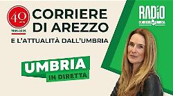 Umbria in diretta - puntata di martedì 25 marzo: i 40 anni del Corriere di Arezzo