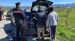 Narni, braccianti stranieri lavoravano in nero nell'azienda agricola per la coltivazione di nocciole: maxi sanzione dei Carabinieri da 12.250 euro 