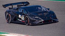 La Lamborghini dell'eugubino Mariani al via nel campionato Supersport GT