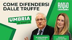 Umbria in diretta - puntata di lunedì 7 aprile: come difendersi dalle truffe