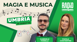 A Umbria in diretta si parla di magia e musica con Gabriele Fanelli. La scaletta