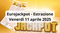 Eurojackpot, estrazione: i numeri vincenti di oggi, venerdì 11 aprile. Il jackpot sale a 45 milioni di euro