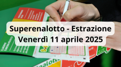 Lotto e Superenalotto, le estrazioni di oggi venerdì 11 aprile: i numeri vincenti