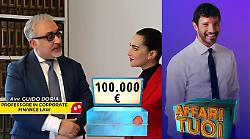 Insieme ad Affari Tuoi torna anche il servizio di Striscia la Notizia con l'avvocato Doria che afferma: "Su 100mila euro di vincita il concorrente ne porta a casa 60mila circa"