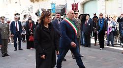 Terni, Bandecchi alla festa della Liberazione: "Democrazia e libertà principi che vanno custoditi con attenzione" - FOTO