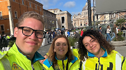 I giovani della Misericordia: "Noi soccorritori in piazza San Pietro al funerale del Papa che ha unito tutti"
