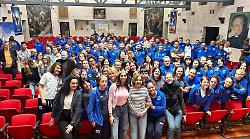 Amelia, Miss Italia in visita alla Comunità Incontro insieme alla patron del concorso Patrizia Mirigliani