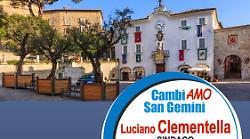 I Civici rimangono fedeli al progetto “CambiAmo San Gemini” del sindaco Clementella