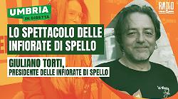 Lo spettacolo delle infiorate di Spello e Pensieri Creativi a Umbria in diretta: ospiti Giuliano Torti e Lolita Rinforzi