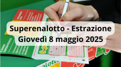 Lotto e Superenalotto, le estrazioni di oggi giovedì 8 maggio: i numeri vincenti