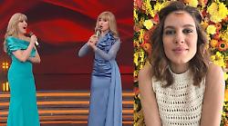 Milly Carlucci e l'imitazione di Giulia Vecchio sul palco di Sognando Ballando: ecco chi è la giovane attrice, da Il Paradiso delle Signore a Gialappashow