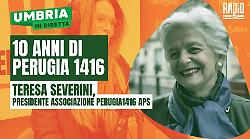 A Umbria in diretta si parla di Perugia 1416: ospite in studio Teresa Severini 