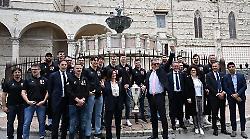 La Sir con la Champions ricevuta in Comune e Regione