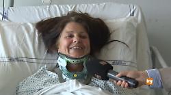 Daniela Smith, ferita durante la caduta di Sant'Ubaldo si racconta a TRG: "Non è colpa di nessuno"