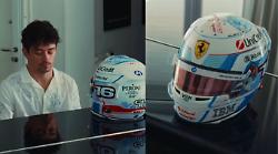 Il nuovo casco di Leclerc per il GP di Monaco. La commovente dedica al padre: tutti i dettagli e i significati nascosti