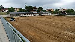 Panicale, lavori al campo sportivo di Tavernelle: nuovo terreno di gioco 