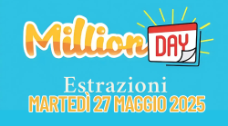 Million Day e Million Day Extra, le estrazioni di oggi martedì 27 maggio: i numeri vincenti