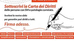 Raccolta di firme per la Carta dei diritti delle persone con sclerosi multipla. Oggi a Terni la prima tappa di Aism