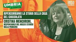 Umbria in diretta, ospite in studio Cristina Mencaroni, responsabile del Museo Storico Perugina. Le anticipazioni
