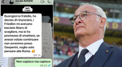 "Voglio pensare solo alla Roma". Il messaggio di Claudio Ranieri a Ivan Zazzaroni spiega il "no" alla Nazionale
