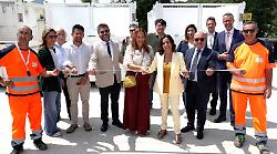 Terni, inaugurato il nuovo centro raccolta rifiuti dell'Asm. Sarà al servizio di quattro Comuni della Valnerina