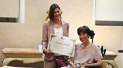Baiocco d'oro a Laura Santi, la giornalista:  "Condivido il riconoscimento con chi mi sostiene"