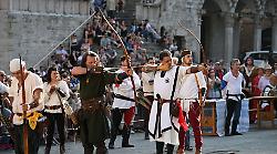 Rievocazione, fune e tiro con l'arco ci sono i primi vincitori 