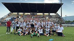 Impresa del Cannara, vince 2-1 in rimonta a Pinerolo e vola in serie D