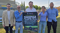 Attori e vecchie glorie del calcio in gol con un match di beneficenza per il Comitato Chianelli
