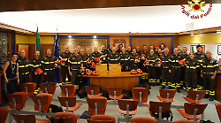 Vigili del fuoco: concluso brillantemente il corso per 22 nuovi caposquadra. Sono 12 del Comando di Perugia e 10 di Terni