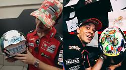 Motgp, tutti i caschi speciali al Mugello: dalla dedica di Bagnaia a Ligabue, a quello di Bezzecchi disegnato dai bimbi del Regina Margherita