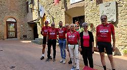 Da Paciano a Fontaines in bici per i 25 anni del gemellaggio tra le città
