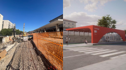 Dentro al cantiere della futura stazione Metrobus di Fontivegge: scatta la nuova fase dei lavori. Il Brt debutterà nel 2027
