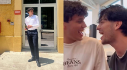Nicolò Filippucci si diploma e festeggia la maturità al firmacopie di TrigNO: la sorpresa fa impazzire i fan 