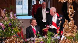 Il menù segreto del banchetto a Windsor: i dettagli nascosti nella cena per Macron
