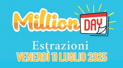 Million Day e Million Day Extra, le estrazioni di oggi venerdì 11 luglio: i numeri vincenti