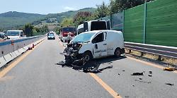 Riaperta la E45 nelle due direzioni a Pieve Santo Stefano dopo l'incidente
