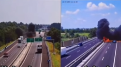 Aereo si schianta in autostrada, due morti e traffico nel caos: lo schianto e le fiamme, cosa è successo. Chi sono le vittime