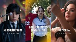 Netflix, da Mercoledì a Ogni maledetto fantacalcio : tutti i film e le serie tv disponibili da luglio sulla piattaforma