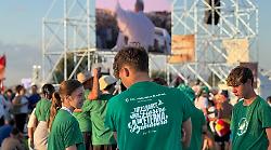 Mille giovani umbri a Roma per la festa di fede e speranza: pronti per il bagno di folla a Tor Vergata